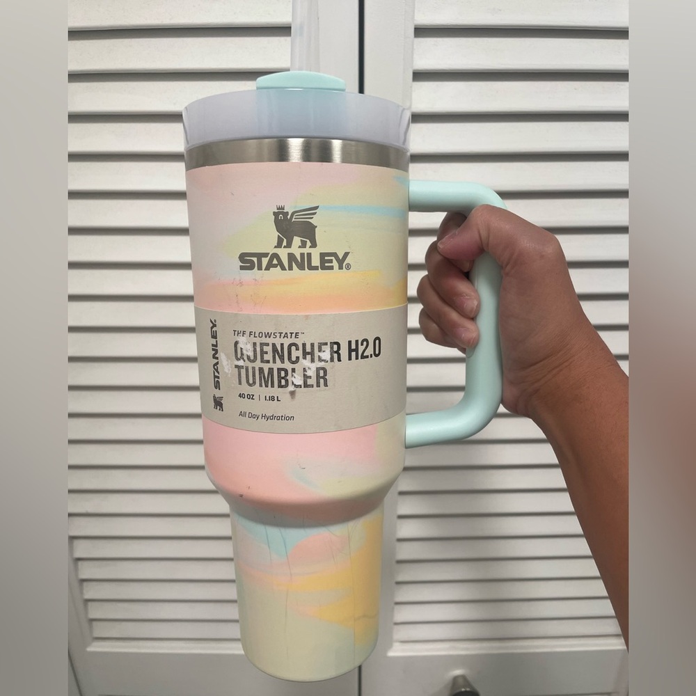 STANLEY QUENCHER H2.0 FLOWSTATE WARM SERENE BRUSHSTROKE 40 OZ